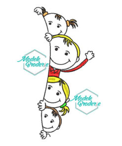 Model broderie Copii MBR018