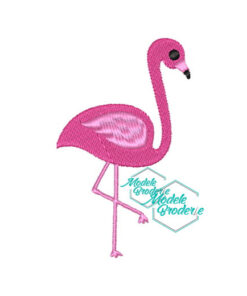 Model broderie Flamingo MBR019