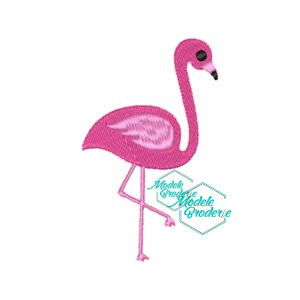 Model broderie Flamingo MBR019
