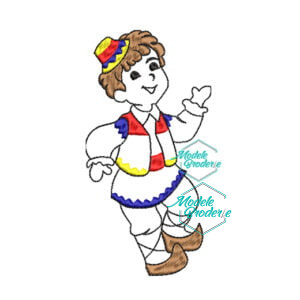 Model broderie Țăran Tradițional MBR020