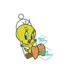 Model broderie Tweety în leagăn MBR035