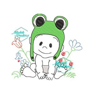 Model broderie Bebe Adorabil MBR034