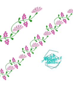 Model broderie Floare bordura MBR486