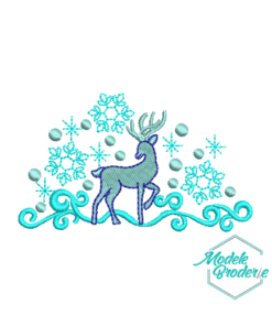 Model broderie Ren MBR604