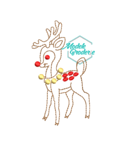 Model broderie Ren MBR602