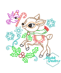 Model broderie Ren MBR603