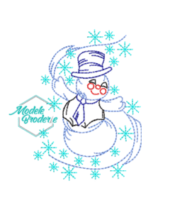 Model broderie Om de zapada MBR601