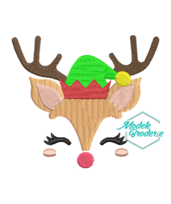 Model broderie Ren MBR637