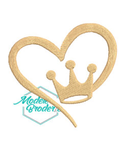 Model broderie coroana MBR714