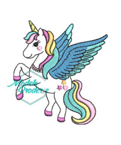 Model broderie unicorn MBR745