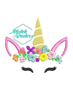 Model broderie unicorn MBR777