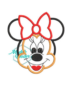 Set modele broderie Minnie si Mickey MBR735 - imagine 3