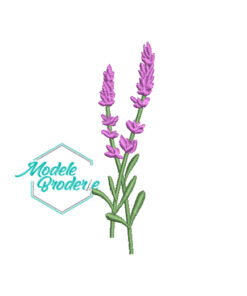 Model broderie fir lavanda MBR747