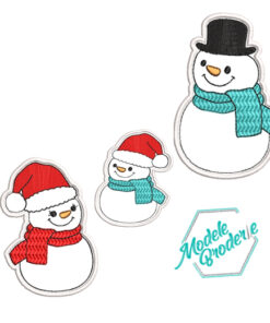 Model broderie famly snow MBR841