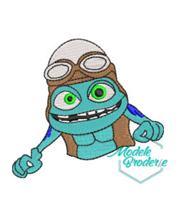 Model broderie Crazy Frog MBR784