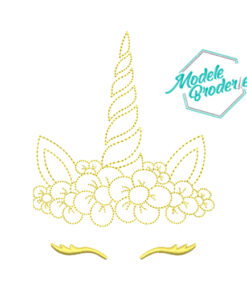 Model broderie unicorn MBR804