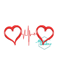 Model broderie inimi MBR691