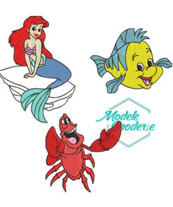Set modele broderie Mica Sirena MBR769