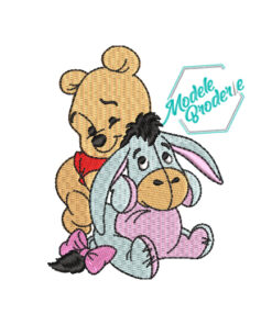 Model broderie urs Winnie MBR853