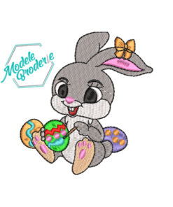 Model broderie iepuras MBR855