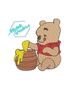 Model broderie winnie cu miere MBR898