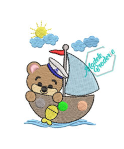 Model broderie urs marinar MBR916