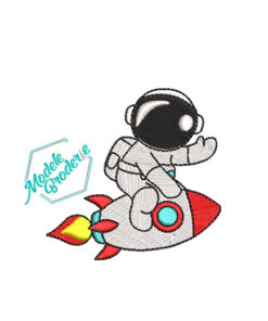 Model broderie astronaut MBR942