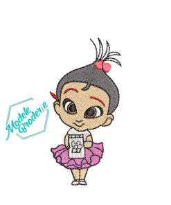 Model broderie baby girl boss MBR944