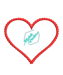 Model broderie inima MBR962