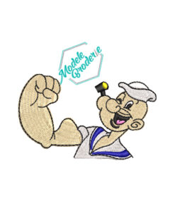 Model broderie popeye marinarul MBR974