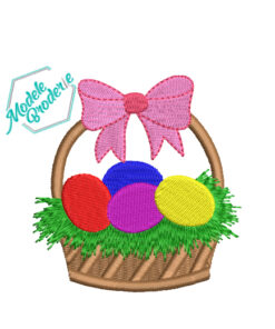 Model broderie cos cu oua MBR979