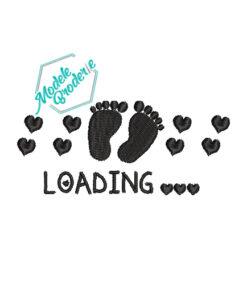 Model broderie loading baby cu MBR930