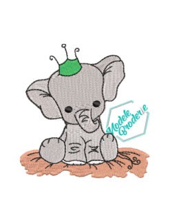 Model broderie elefantel MBR950