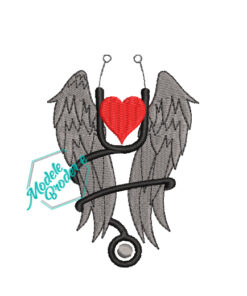 Model broderie aripi medical MBR968