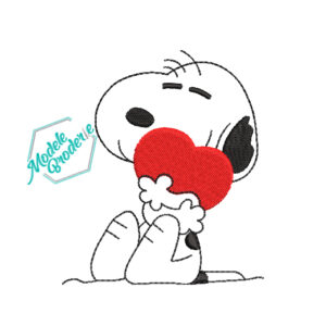Model broderie Snoopy MBR1069