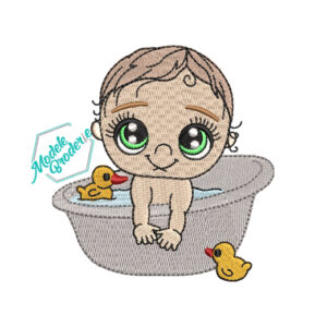 Model broderie baiat in cada MBR1115