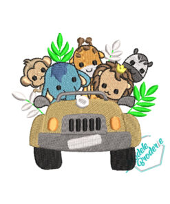 Model broderie masinuta Safari MBR1133