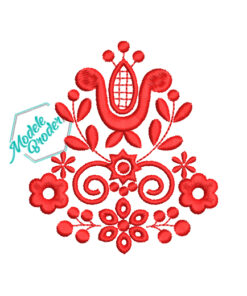 Model broderie model floral MBR1107