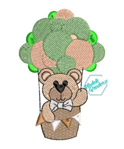 Model broderie Urs in balon MBR1258