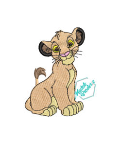 Model broderie Simba MBR1282