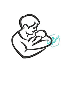 Model tata cu copil MBR1316