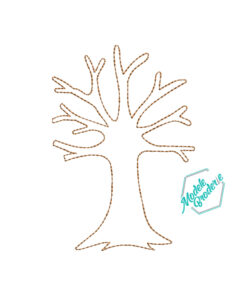 Model broderie copac liniar MBR1318