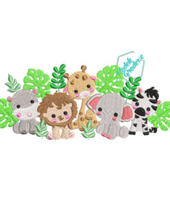 Model broderie safari MBR1383