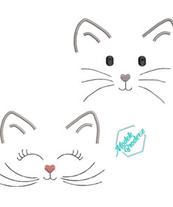 Set modele broderie pisici MBR1349