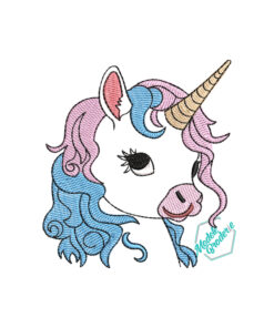 Model broderie unicorn MBR1384