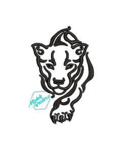 Model broderie tigru MBR1474