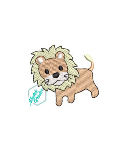 Model broderie leu safari MBR1459