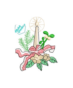 Model broderie lumanare MBR1545