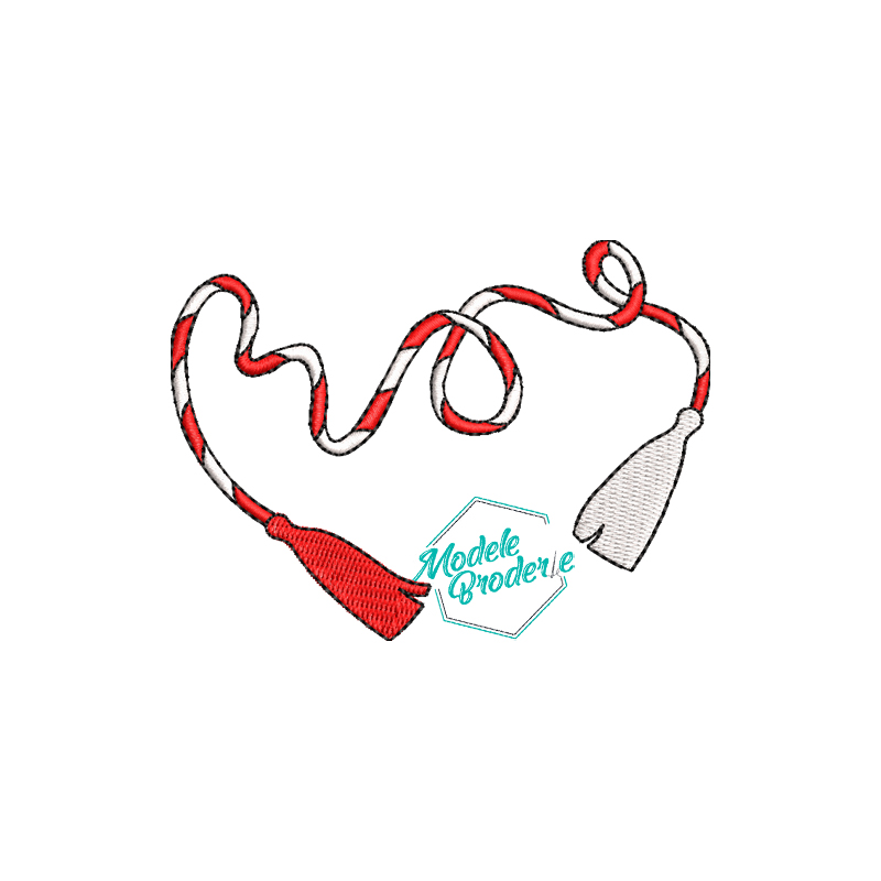 Model broderie fir martisor MBR1556