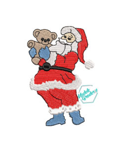 Model broderie Mos Craciun MBR1509